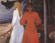 Red and White (mk19) Edvard Munch